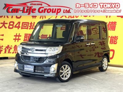 TANTO  CUSTOM 　タントカスタム　 X SA  　両側スライドドア＆左側ピラーレスパワースライドドアで乗り降り便利💎エクリプスメモリーナビ🗾フルセグTV📺DVD📀アイドリングストップ機能付き🍃楽々スマートエントリー＆プッシュスタートタイプ💎リアサイドシェード付・プライバシー・ＵＶカットもＯＫ🌞🌛TOKYO店専用HPにて更新中❗ carlifegroup.tokyo.jpで検索🕵️‍♂️🌛《1年保証》