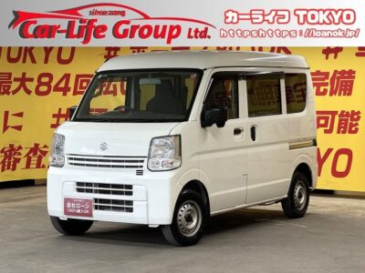 EVERY　 エブリィ　PA　【車検２年付】【タイヤ４本新品】　💎令和５年式・走行距離２万ｋｍ台💎　純正ABS＆エアバック装備🚨　純正チューナー（FM、AM）🎵　小物などたくさん入れられるオーバヘッドコンソール付き✨ヘッドライトの角度が調整できるヘッドライトレベライザー機能付きで昼夜問わず大活躍間違いなし👀👌　お仕事の相棒にピッタリ🚗配送業者さん必見の軽バン🚚事業用ナンバー登録可能👌　🌛TOKYO店専用HPにて更新中❗ carlifegroup.tokyo.jpで検索🕵️‍♂️🌛《1年保証》　