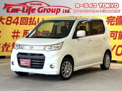 WAGON R　ワゴンRスティングレー　X　【車検２年付】💎月々１万円台～OK💎　スマートキー＆プッシュスタートで楽々発進😄✨クラリオンSDナビ🗾地デジフルセグTV📺走行中視聴可👌CD💿DVD📀Bluetooth📱🎶🌈アイドリングストップで無駄なガソリンの消費を抑え燃費をUP🌈カタログ燃費/JC08モード/30.0km/リットル🍃　小回り抜群で使い勝手抜群👀高速走行で便利なETC付き✨社外１４インチAW🛞🌛TOKYO店専用HPにて更新中❗ carlifegroup.tokyo.jpで検索🕵️‍♂️🌛《1年保証》