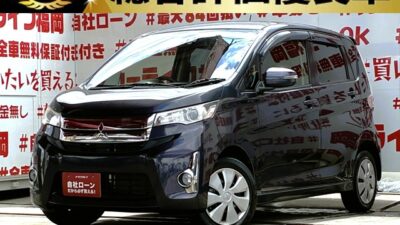 eK CUSTOM　eK カスタム　G e-アシスト【総合評価優良車】【特別仕様車】【タイヤ4本交換】💎使い勝手抜群の軽トールワゴン💎衝突軽減ブレーキ・誤発進抑制機能　先進予防安全技術「e-アシスト」採用車🚗HIDヘッドライト＆フォグライトで夜間走行も安心🌟JC08：26.2ｋｍ/ｌの低燃費👍カロッツェリアSDナビ🗾地デジフルセグTV📺CD・DVD視聴可能📀🌈車検２年付🌈🚗福岡店専用HPでも在庫確認可能‼✨ 【carlifegroup.fukuoka.jp】で検索🕵️‍♂️