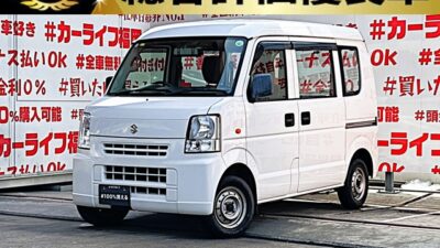 EVERY　エブリイ　PA　ハイルーフ　＂軽貨物タイプ人気Ｎｏ.1スズキのエブリィ😊＂事業用ナンバー登録可能🎉＂リアフラットで大量の🧳積み込みもＯＫ！！パワステ・ＡＢＳ付🚙ケンウッドCDステレオ✨前後ドラレコ🔥🔥🌈車検２年付🌈🚗福岡店専用HPでも在庫確認可能‼✨ 【carlifegroup.fukuoka.jp】で検索🕵️‍♂️
