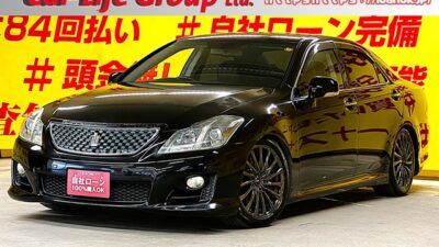 CROWN クラウン アスリート Gパッケージ【ユーザー買取車】上級グレード本革&全席パワーシート✨純正HDDナビ🗾フルセグTV・DVD視聴可能📺📀Bluetoothオーディオ視聴可能🎶ステアリングスイッチやクルーズコントロールなど手元の操作で便利に使える機能がたくさん👍高級感あふれるウッドコンビハンドル💺車高調ローダウン🔧見た目インパクトUP&レオニス18AW装着済🌛TOKYO店専用HPにて更新中❗ carlifegroup.tokyo.jpで検索🕵️♂️🌛