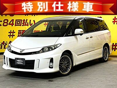 ESTIMA　エスティマ　アエラスプレミアムエディション【車検２年付】【特別仕様車】【ユーザー買取車】純正８インチHDDナビ🗾地デジフルセグTV📺DVD📀走行中視聴可‼️✨👀Bluetoothオーディオも接続可能です🎵ハーフレザーシート👌　高速走行もストレスなしのビルトインETC＋クルーズコントロール装備😄  ✨コーナーセンサー付きで安心・安全✨　🌈木目コンビハンドル＆木目調パネルで高級感溢れる装備✨✨TOKYO店専用HPにて更新中❗ carlifegroup.tokyo.jpで検索🕵️‍♂️