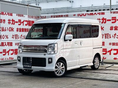 EVERY 　エブリィワゴン　PZターボスペシャル　＂１７型ワゴンタイプ・人気殺到再入庫＂２０２０年式・走行４万ｋｍ台＂💎ケンウッドナビ🗾ＤＶＤ💿Ｂｌｕｅｔｏｏｔｈ🎶📱📞📺走行中映像視聴可能👀衝突被害軽減ブレーキをワゴンタイプ全車標準装備🎉車線逸脱警報📢楽々プッシュボタンエンジンスタート式🔘👆ターボ車で快速走行・カタログ燃費ＪＣ０８モード１６．２ｋｍ／Ｌ🍃ベンチシートタイプ💺🌈車検2年付🌈🚗福岡店専用HPでも在庫確認可能‼✨ 【carlifegroup.fukuoka.jp/】で検索🕵️‍♂️