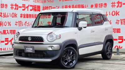 XBEE　クロスビー　ハイブリッドMZ　【車検２年付】＂最上級グレード＂ワゴンとＳＵＶを融合した新ジャンルの小型クロスオーバーワゴン＂福岡店初入庫🔥ターボ車で走りも抜群🔥ＪＣ０８モード燃費２２．０ｋｍ／リットルの抜群の燃費性能🍃前席シートヒーター付で寒い冬でも安心🔥ＬＥＤヘッドライト＆ＬＥＤフォグランプで夜間視野確保🔦社外ＳＤナビ🗾ＤＶＤ💿Ｂｌｕｅｔｏｏｔｈ🎶📱📞フルセグＴＶ内蔵型📺走行中映像視聴可能👀パドルシフトでスポーツモードをしっかり楽しめて軽快走行✨デュアルセンサーブレーキサポート搭載で安全機能のＯＫ🔥納車時新品タイヤ装着🚗福岡店専用HPでも在庫確認可能‼✨ 【carlifegroup.fukuoka.jp/】で検索🕵️‍♂️