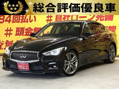 SKYLINE　スカイライン　350GTハイブリッド　タイプSP【総合評価優良車】【車検２年付】🚨大人気ハイブリッドモデル🚨純正マルチナビ🛣️地デジフルセグTV📺DVD📀Bluetooth📱🎶アラウンドビューモニターで死角が少なく、狭い場所でも安全に駐車することが可能📸👑高級感のある革シート&前席パワーシート＆前席シートヒーター👑３．５００ccの加速性能とカタログ燃費１８．４km/Lでクラストップレベルの燃費を両立⛽高級感と機能性を兼ね備えたセンターコンソールツインディスプレイタイプ👑システム最高出力268kW（364馬力性能🔥）の圧倒的な加速🔥パドルシフト＆ＳＰグレード専用１９ＡＷで機敏なスポーツ走行もＯＫ🚘🌜TOKYO店専用HPにて更新中❗ carlifegroup.tokyo.jpで検索🕵️‍♂️🌛《1年保証付》