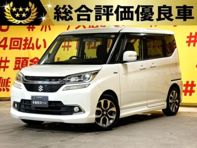 SOLIO　BANDIT　ソリオ　バンディット　 ハイブリッドMV　【総合優良車】【車検２年付】カロッツエリアSDナビ🗾Bluetooth機能・地デジフルセグ📺👀乗り降り楽々両側スライドドア左電動スライド🚗LEDヘッドライト＆フォグランプで夜間快適🌙シートヒーター装備✨月々２万円台～OK🌜TOKYO店専用HPにて更新中❗ carlifegroup.tokyo.jpで検索🕵️‍♂️🌛《1年保証付》