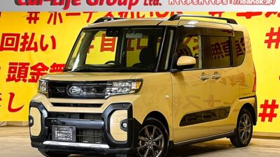TANTO タント ファンクロス TOKYO店初入庫🎉月々3万円代~💎先進の安全装備💎衝突被害軽減ブレーキ😊オプション10インチメモリーナビ+ドライブレコーダー連動✨狭い場所でも安心のバックカメラ付き✨前席シートヒーター🔥大人気のハイトール軽自動車🚗両側パワースライドドア&ピラーレスで広々✨使い勝手バツグンのミラクルオープンドア😲アイドリングストップ機能付で驚異の燃費🍃👀夜間でも明るいLEDヘッドライト&フォグランプ装備💡🌛TOKYO店専用HPにて更新中❗ carlifegroup.tokyo.jpで検索🕵️♂️🌛
