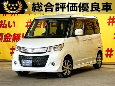 PALETTE　パレットSW　TS　【総合評価優良車】【車検２年付】 🌈走行距離７万キロ台 🌈ターボ車両で走りも快適な低価格ハイトワゴン🚗両側パワースライドドアで乗り降りや荷物の出し入れラクラク🤱　社外ナビ🗾地デジフルセグTV＆DVD視聴可能📺✨ETCで高速も楽々⭐ＨＩＤヘッドライト＆フォグランプで夜間も明るく走行💡リアシートアレンジ次第でラゲッジスペースも自在な万能車輌😲TOKYO店専用HPにて更新中❗ carlifegroup.tokyo.jpで検索🕵️‍♂️🌛《1年保証》