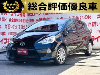 AQUA 　アクア　S　🍃低燃費コンパクトハイブリッドカー🍃 月々１９．０００円～ＯＫ‼️純正SDナビ🗾ＤＶＤ📀Ｂｌｕｅｔｏｏｔｈ🎶📞フルセグＴＶ内蔵型📺走行中映像視聴可能👀🎉驚異の燃費🍃ＪＣ０８モード・カタログ燃費３７．０ｋｍ／Ｌ🍃車検２年付🌈🚗福岡店専用HPでも在庫確認可能‼✨【carlifegroup.fukuoka.jp/】で検索🕵️‍♂️