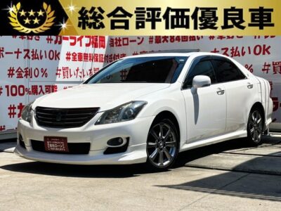CROWN　クラウン　2.5アスリート　ナビパッケージ【総合評価優良車】ハイブリットグリル装着✨💎爽快・サンルーフ付🌞ワンオーナー👍💎ハーフエアロ装着タイプ🎉純正ＨＤＤマルチナビ🗾CD・ＤＶＤ💿Ｂｌｕｅｔｏｏｔｈ🎵ミュージックサーバー装備🎶📱📞フルセグＴＶ内蔵型📺🌈HIDヘッドライト🌟HIDフォグライトで夜間の視界確保🌟パワーシート💺厳選の１台😎😲車検２年付🌈🚗福岡店専用HPでも在庫確認可能‼✨ 【carlifegroup.fukuoka.jp】で検索🕵️‍♂️