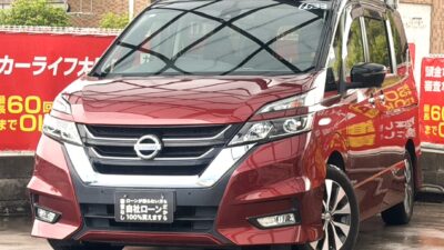セレナ HWS Vセレクション2 大阪店初入荷のレッドツートンカラー🔴 運転が苦手な方には嬉しい全周囲カメラ搭載📷💫 ご家族様に嬉しいフリップダウンモニター&Wエアコン📺️ 全席にUSB出力があるため、スマホの充電などにも便利です🔋 クルーズコントロールで遠出の際もラクラク🗾 唯一のカラー&年式のセレナのため早いもの勝ちとなります❗️🌜大阪店専用HPも要チェック❗carlifegroup.jp で検索🕵️♂️ Instagram・Twitter・TikTokも随時更新中❗❗🌛《1年保証付》