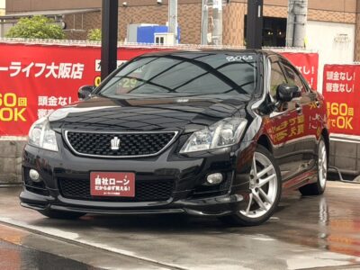 クラウン　アスリート　アニバーサリーエディション【ユーザー買取車】　みんな大好きクラウンアスリート✨仕入れが少ない車両だから早いもの勝ち🚗👑　外装イカツメ・内装高級✨最高の1台です📌🫧　サンルーフ搭載で景色が楽しめます🚗🫧　パワーシートやシートヒーターなど高級な装備まみれのお車です✌️✨　🌜大阪店専用HPも要チェック❗carlifegroup.jp で検索🕵️‍♂️　Instagram・Twitter・TikTokも随時更新中❗❗🌛《1年保証付》