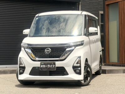 ルークス　ＨＷＳ　Ｘ　🎉大阪店初入庫車両🎉　💎三代目現行型ルークス入荷致しました💎　街乗りや買い物の調乗りにピッタリの一台🚗💫　好きな音楽えお聞きながらドライブが楽しめるBluetoothオーディオ搭載✨✌️　軽自動車なのに室内広々空間で圧迫感がございません💫🫧　🌜大阪店専用HPも要チェック❗carlifegroup.jp で検索🕵️‍♂️　Instagram・Twitter・TikTokも随時更新中❗❗🌛《1年保証付》