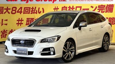 LEVORG レヴォーグ 1.6GT-Sアイサイト 【4WD】【車検2年付】🌈最上級グレード🌈パドルシフトでマニュアル気分をしっかり楽しめて軽快な走りをしてくれる1台🚗✨純正メモリーナビ🛣️地デジフルセグTV📺CD💿DVD📀前席シートヒーター&パワーシート付き💺アイドリングストップ機能つきで燃費向上⛽リアシートもフラットになるのでラゲッジスペース大容量😆大きい荷物など楽々積み込み可能👌明るいLEDヘッドライト&フォグランプで夜間走行も視野確保🔦月々2万円台~OK👌 🌜TOKYO店専用HPにて更新中❗ carlifegroup.tokyo.jpで検索🕵️♂️🌛《1年保証付》