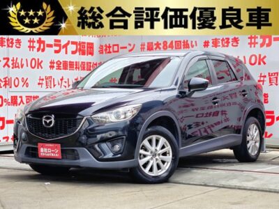 CX-5　XD Lパッケージ　【総合評価優良車】【車検２年付】＂最上級グレード＂クリーンディーゼルエンジン・ターボ・クロスオーバーＳＵＶ💎黒本革シート＆シートヒーター＆パワーシートで快適💺パイオニアメモリーナビ🗾ＤＶＤ💿Ｂｌｕｅｔｏｏｔｈ📞フルセグＴＶ内蔵型📺走行中映像視聴可能👀ＢＯＳＥサウンドシステムで音響も抜群🎶アイドリングストップ機能付・ＪＣ０８モード・カタログ燃費１８．６ｋｍ／Ｌ🍃運転支援サポート・ＲＶＭ（リアビークルモニタリングシステム）✨高速も楽々運転・クルーズコントロール機能🚗✨納車時新品タイヤ装着🌈🚗福岡店専用HPでも在庫確認可能‼✨【carlifegroup.fukuoka.jp】で検索🕵️‍♂️