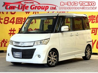 PALETTE SW　パレットSW　TSオーディオレス　🔥力に余裕あるハイパワーのターボ車両‼️走行距離７万㎞台✨両側電動スライドドア🚀純正DOPナビ🗾📀フルセグＴＶ📺Bluetooth付🎶後席はフルフラット可能でお荷物を積みたい際でも便利📦️ＨＩＤヘッドライトで夜間も明るく走行💡高速時も楽々ETC装備✨TOKYO店専用HPにて更新中❗ carlifegroup.tokyo.jpで検索🕵️‍♂️