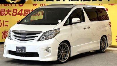 ALPHARD アルファード 240Sプライムセレクション2 【総合評価優良車】【特別仕様車】🌈開放感抜群のツインサンルーフ🌈RS-R車高調&社外20インチAW✨両側電動スライドドア&電動バックドア装備‼️オシャレなシートカバーで高級感UP‼️HIDヘッドライト&LEDフォグライトで夜間も明るく安全走行🚗ウォークスルー・キャプテンシート💺オットマンなど高級感溢れる室内😊左右独立のデュアルエアコンや後席独立のWエアコンなど車内の空調も快適🎶純正HDDナビ📺フルセグTV・DVD📀後席フリップダウンモニター📺ETC🖥️TOKYO店専用HPにて更新中❗ carlifegroup.tokyo.jpで検索🕵️♂️🌛