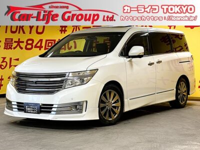 ELGRAND エルグランド ２５０ハイウェイスター　【車検２年付】ツインサンルーフ✨ライダーフェイス💎純正HDDナビ🗾地デジフルセグTV📺DVD📀Bluetoothでスマホから音楽再生可能🎶安心のアラウンドビューカメラ搭載📱後席には嬉しいフリップダウンモニターやオットマン付きキャプテンシートで快適装備💺👌ワンタッチで開閉可能な両側パワースライドドアなので乗り降りがラクラク👪✨夜間でも明るいHIDヘッドライト&フォグランプ🔦🌛TOKYO店専用HPにて更新中❗ carlifegroup.tokyo.jpで検索🕵️‍♂️🌛《1年保証》