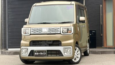 ウェイク X SA 両側スライドドアでお子様の乗り降りも楽々です🚗✨ フルフラットシートで車中泊もOK👍 社外ナビでお気に入りの音楽やテレビを楽しめます🎵 ETCで高速もスムーズ💨 衝突軽減サポートで安心ドライブ💎 個性的なカーキカラーがおしゃれです✌️ 🌜大阪店専用HPも要チェック❗carlifegroup.jp で検索🕵️♂️ Instagram・Twitter・TikTokも随時更新中❗❗🌛《1年保証付》