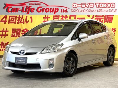 PRIUS　プリウス　L　【ユーザー買取車】⭐月々１万円台～OK⭐🍃ハイブリット車で燃費良好🍃カタログ燃費ＪＣ０８モード３２．６ｋｍ／Ｌ🍃　純正HDDナビ🗾地デジTV📺ＣＤ💿ＤＶＤ📀Bluetoothオーディオでスマホから音楽再生可能📱🎶夜間も視界良好👀LEDヘッドライト＆フォグライト🔦スマートキー&プッシュスタートでエンジン楽々スタート！👍🌈納車時タイヤ４本新品🌈🌛TOKYO店専用HPにて更新中❗ carlifegroup.tokyo.jpで検索🕵️‍♂️🌛《1年保証》