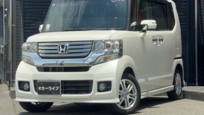 N-BOXカスタム　G・Lパッケージ【総合評価優良車】【ワンオーナー】