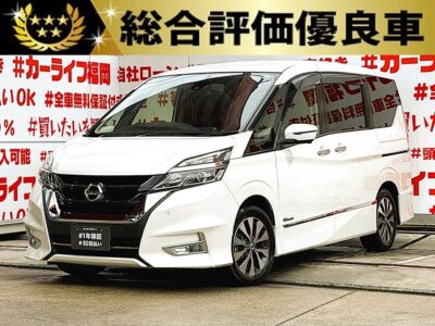 SERENA　セレナ　ハイウェイスター　Vセレクション【総合評価優良車】【特別仕様車】【車検２年付】💎シンプルスマートの【S-HYBRID】プロパイロット機能装備💎🍃カタログ燃費ＪＣ０８モード１７．２ｋｍ／Ｌ🍃足をかざして楽々開閉😲ハンズフリー両側パワースライドドア搭載車😲人気装備のデジタルインナーミラーで後方視界も良好📹カロッツェリアナビ🗾ＤＶＤ💿Ｂｌｕｅｔｏｏｔｈ🎶📱フルセグＴＶ内蔵型📺走行中映像視聴可能😊サイドシェード😎付きでプライバシー・ＵＶカットもＯＫ✨運転支援機能・エマージェンシーブレーキ＆パーキングアシスト搭載🚗アラウンドビューモニターで楽々駐車📹🌈安心のドライブレコーダー付📹🌈この充実装備で月々３万円台～ＯＫ🌈納車時新品タイヤ装着🚗福岡店専用HPでも在庫確認可能‼✨【carlifegroup.fukuoka.jp/】で検索🕵️‍♂️
