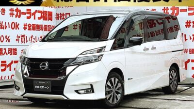 SERENA セレナ ハイウェイスター Vセレクション【総合評価優良車】【特別仕様車】【車検2年付】💎シンプルスマートの【S-HYBRID】プロパイロット機能付💎🍃カタログ燃費JC08モード17.2km/L🍃足をかざして楽々開閉😲ハンズフリー両側パワースライドドアー搭載車😲人気装備のデジタルインナーミラーで後方視界も良好📹純正9インチナビ🗾ブルーレイ💿Bluetooth🎶📱フルセグTV内蔵型📺走行中映像視聴可能😊サイドシェード😎付きでプライバシー・UVカットもOK✨運転支援機能・エマージェンシーブレーキ&パーキングアシスト搭載🚗アラウンドビューモニターで楽々駐車📹🌈安心のドライブレコーダー付📹🌈この充実装備で月々3万円台~OK🌈🚗福岡店専用HPでも在庫確認可能‼✨【carlifegroup.fukuoka.jp/】で検索🕵️♂️