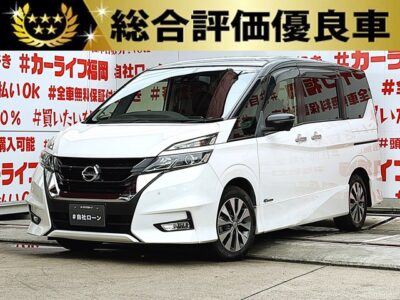 SERENA　セレナ　ハイウェイスター　Vセレクション【総合評価優良車】【特別仕様車】【車検２年付】💎シンプルスマートの【S-HYBRID】プロパイロット機能付💎🍃カタログ燃費ＪＣ０８モード１７．２ｋｍ／Ｌ🍃足をかざして楽々開閉😲ハンズフリー両側パワースライドドアー搭載車😲人気装備のデジタルインナーミラーで後方視界も良好📹純正９インチナビ🗾ブルーレイ💿Ｂｌｕｅｔｏｏｔｈ🎶📱フルセグＴＶ内蔵型📺走行中映像視聴可能😊サイドシェード😎付きでプライバシー・ＵＶカットもＯＫ✨運転支援機能・エマージェンシーブレーキ＆パーキングアシスト搭載🚗アラウンドビューモニターで楽々駐車📹🌈安心のドライブレコーダー付📹🌈この充実装備で月々３万円台～ＯＫ🌈🚗福岡店専用HPでも在庫確認可能‼✨【carlifegroup.fukuoka.jp/】で検索🕵️‍♂️