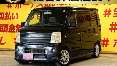 EVERY エブリィワゴン PZターボ 【総合評価優良車】💎TEIN製車高調&社外14インチAW装着💎社外ウッドパネル装着で内装もカッコよく決まってます⭐🚨ターボエンジン搭載でパワフルな走りが楽しめます🚨社外HDDナビ🗾地デジフルセグTV📺CD💿DVD📀Bluetooth接続でお好きな音楽を流せます📱🎶両側スライドドア&左側パワースライドドアで乗降りも荷物の出し入れも楽々✨🌛TOKYO店専用HPにて更新中❗ carlifegroup.tokyo.jpで検索🕵️♂️🌛《1年保証》