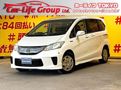FREED　フリードHV　ジャストセレクション【車検2年付】　純正ギャザーズナビ🎶地デジフルセグTV&DVD視聴可能💿📺Bluetoothオーディオでスマホから音楽再生できます！　両側パワースライドドアで人の乗り降りや荷物の出し入れラクラクです💖✨大人気の６人乗りで3列目迄ウォークスルーが可能👀🎶高速運転時に運転補助をしてくれるクルーズコントロール付で運転が楽しいです😊　夜間でも明るいHIDヘッドライト👀🌛TOKYO店専用HPにて更新中❗ carlifegroup.tokyo.jpで検索🕵️‍♂️🌛
