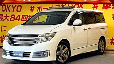 ELGRAND　エルグランド　ライダー【特別仕様車】ツインサンルーフ🌈運転席パワーシート🌈高級感のある黒革シート＆助手席・二列目オットマン付きキャプテンシートの豪華な7人乗りモデル👑純正HDDナビ🗾フルセグTV📺DVD📀BOSEサウンドシステム👌Bluetooth付でスマートフォンからお好きな音楽を流せます📱🎶100V電源＆USB入力有り✨ワンタッチオープンの両側パワースライドドア＆パワーバックドア👪アラウンドビューモニター✨ドライブレコーダー付きで安心📣HIDヘッドライト&フォグで夜間走行時にも明るく安心🔦🌜TOKYO店専用HPにて更新中❗ carlifegroup.tokyo.jpで検索🕵️‍♂️🌛《1年保証付》