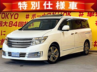 ELGRAND　エルグランド　ライダー【特別仕様車】ツインサンルーフ🌈運転席パワーシート🌈高級感のある黒革シート＆助手席・二列目オットマン付きキャプテンシートの豪華な7人乗りモデル👑純正HDDナビ🗾フルセグTV📺DVD📀BOSEサウンドシステム👌Bluetooth付でスマートフォンからお好きな音楽を流せます📱🎶100V電源＆USB入力有り✨ワンタッチオープンの両側パワースライドドア＆パワーバックドア👪アラウンドビューモニター✨ドライブレコーダー付きで安心📣HIDヘッドライト&フォグで夜間走行時にも明るく安心🔦🌜TOKYO店専用HPにて更新中❗ carlifegroup.tokyo.jpで検索🕵️‍♂️🌛《1年保証付》