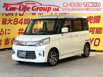 SPACIA CUSTOM　スペーシアカスタム　TS　【車検２年付】　🌈ターボ車両で走りも快適な低価格ハイトワゴン🚗🍃燃費も驚異のＪＣ０８モード・カタログ燃費26.0km/リットル😲イクリプスHDDナビ🗾DVD・💿🎵ワンセグＴＶ内臓型📺🎶両側パワースライドドアで小さなお子様の力でも後席の乗り降り楽々です🤱✨リアシートアレンジ次第でラゲッジスペースも自在な万能車輌😲ＨＩＤヘッドライト＆フォグランプで夜間も明るく安全走行💡🌜TOKYO店専用HPにて更新中❗ carlifegroup.tokyo.jpで検索🕵️‍♂️🌛《1年保証付》