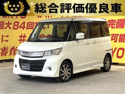 PALETTE　パレットSW　TS　【総合評価優良車】　ターボ車両で走りも快適な低価格ハイトワゴン🚗月々１万円台～OK👌両側パワースライドドアで乗り降りや荷物の出し入れラクラク🤱社外ナビ🗾地デジフルセグTV📺ＣＤ💿ＤＶＤ📀ETC装備で高速も楽々⭐ＨＩＤヘッドライト＆フォグランプで夜間も明るく走行💡リアシートアレンジ次第でラゲッジスペースも自在な万能車輌😲TOKYO店専用HPにて更新中❗ carlifegroup.tokyo.jpで検索🕵️‍♂️🌛《1年保証》