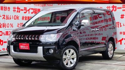 DELICA デリカD5 シャモニー 【特別仕様車】【4WD】【ワンオーナー】【車検2年付】 月々2万円台~OK🎶パワーシート&シートヒーター装備車両🔥両側パワースライドドア付で乗り降り・荷物の積み下ろしも楽々快適🚪4WD切替モードで悪路走行もお任せ💪高速走行はクルーズコントロールで楽々運転🏁素早いシフトチェンジはパドルシフトにお任せ✨純正HDDナビ🗾DVD💿フルセグTV📺走行中映像視聴可能👀純正フリップダウンモニター付でリアのエンタメも充実🚗納車時新品タイヤ装着🎶福岡店専用HPでも在庫確認可能‼✨【carlifegroup.fukuoka.jp/】で検索🕵️♂️