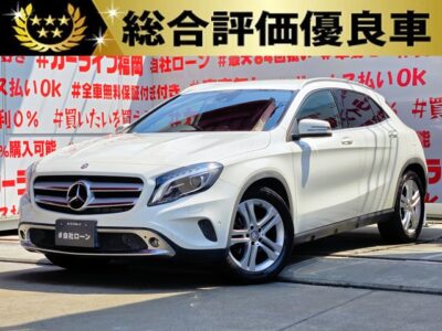 MERCEDES BENZ メルセデス・ベンツ　GLA180 レーダーセーフティパッケージ【総合評価優良車】【車検２年付】＂ターボ車＂💎レーダーセーフティーＰＫＧ搭載で安心安全機能💡多機能装備車両💎メルセデス・ベンツのコンパクトＳＵＶ✨低排気ターボエンジン・欧州車人気殺到車両🔥純正ＨＤＤナビ🗾ＤＶＤ📀Ｂｌｕｅｔｏｏｔｈ🎶📱📞フルセグＴＶ内臓📺パドルシフト機能付きで機敏なスポーツマチック機能も味わえます🏎明るいＨＩＤヘッドライト＆フォグランプ🚗納車時新品タイヤ装着🎶福岡店専用HPでも在庫確認可能‼✨ 【carlifegroup.fukuoka.jp/】で検索🕵️‍♂️