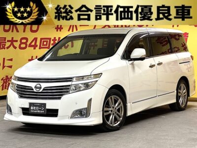 ELGRAND エルグランド 250ハイウェイスター　【総合評価優良車】🌈低走行８万キロ台🌈純正HDDナビ🛣️ＣＤ💿ＤＶＤ📀Bluetooth📱🎶BOSEサラウンドシステム＆フリップダウンモニター付き✨助手席&二列目オットマン付きキャプテンシートの豪華な7人乗りモデル🌈２列目＆３列目サイドシェード付きでプライバシー・ＵＶ効果もバッチリ🌞ワンタッチで開閉可能な両側パワースライドドアなので乗り降り楽々👪駐車時安心のバックカメラ＆アラウンドビューモニター付き👀夜間でも明るいHIDヘッドライト＆フォグ🔦🌜TOKYO店専用HPにて更新中❗ carlifegroup.tokyo.jpで検索🕵️‍♂️🌛《1年保証付》