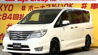 SERENA セレナ ハイウェイスター S-HYBRID アドバンスドセーフティパッケージ ”後期型” 純正SDナビ&ETC+後席エンターテイメント 🗾CD・DVD💿Bluetooth🎶📞地デジフルセグTV AUX🎶 後席はフリップダウン付でお子様も飽きません👩👧👦両側パワースライドドア&ワンタッチボタン開閉式で乗り降り楽々😊👌エマージェンシーブレーキ&車線逸脱警報装置付き😍👌駐車時も安心の全周囲モニター&バックカメラ付き👀✨マルチセンターシートで様々なシートアレンジが楽しめます😆2列目3列目はシートバックテーブル付き✨📺LEDヘッドライト&フォグランプで夜間の走行時も安心です💡🌛TOKYO店専用HPにて更新中❗ carlifegroup.tokyo.jpで検索🕵️♂️🌛