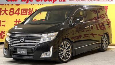 ELGRAND エルグランド ２５０ハイウェイスター　【車検２年付】🌈ＴＥＩＮ製車高調＆社外２０インチＡＷ装備で見ためもGOOD🚗👌アルパイン８インチHDDナビ🗾地デジフルセグTV📺DVD📀走行中視聴可能👌Bluetooth付でスマートフォンからお好きな音楽を流せます📱🎶ワンタッチオープンの両側スライド・片側パワースライドドアでお子様連れのご家族でも乗り降り楽々👪✨後席の方も嬉しいフリップダウンモニター付き📺夜間でも明るいHIDヘッドライト&フォグランプ✨🌛TOKYO店専用HPにて更新中❗ carlifegroup.tokyo.jpで検索🕵️‍♂️🌛《1年保証》