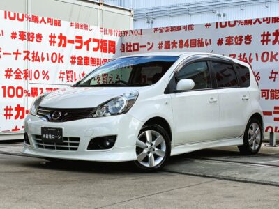 NOTE　ノート　15RX　【ユーザー買い取り車】💎ショートノーズ＆ロングルーフ：ミニバン風デザインのコンパクトカー💎月々12600～OK‼️JC08モード：18.0ｋｍ/ｌの低燃費🍃ミュージックサーバー付き純正HDDナビ搭載🗾ユーロサスペンション＆純正15インチAW装着グレード👍🚗福岡店専用HPでも在庫確認可能‼✨【carlifegroup.fukuoka.jp/】で検索🕵️‍♂️