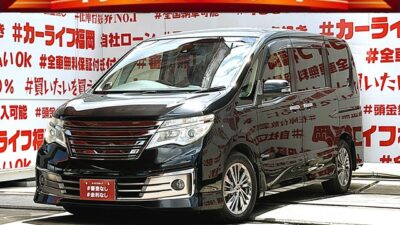 SERENA セレナ ライダー ブラックライン S-HYBRID "後期型"【特別仕様車】✨人気グレードが月々26,600円~OK👀✨純正8インチナビ🗾DVD💿Bluetooth🎶📞フルセグTV内蔵型📺走行中映像視聴可能👀📺純正フリップダウンモニター搭載💡カタログ燃費・JC08モード16km/L🍃エクステリア・インテリアをトータルコーディネートしたカスタムカー「ライダー」🌈福岡店専用HPでも在庫確認可能‼✨ 【carlifegroup.fukuoka.jp/】で検索🕵️♂️