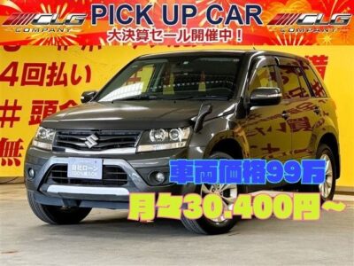 ESCUDO　エスクード　XG　【4WD】【総合評価優良車】‘‘本格的な四輪駆動のスズキのSUV車‘‘☆彡　✨🌈嬉しい車検２年付き🌈　😊👌納車時新品タイヤ４本装着✨フロントガラスガラスヒーター・ミラーヒーター・シートヒーター機能搭載で寒い地域にお住まい方にオススメです❄☃❗❗　🎶社外ナビ搭載😁👍地デジフルセグTV❗❗クルーズコントロール機能で高速道路の長距離ドライブも楽々🚗🌛TOKYO店専用HPにて更新中❗ carlifegroup.tokyo.jpで検索🕵️‍♂️🌛《1年保証》