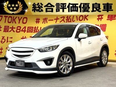 CX-5　XD　Lパッケージ【総合評価優良車】【カスタム】✨オートエグゼ仕様（フルエアロ　2本出しマフラー　サスキット　リアロアアームバー　フロントロアアームバー　ストラットタワーバー　エアフィルター装着）😍💎”ディーゼルターボ”～低燃費車両～💎✨車線逸脱防止警報🎶フルセグ📺CD　ＤＶＤ💿Ｂｌｕｅｔｏｏｔｈ接続📞🚗バックカメラ+フロントカメラ搭載👀スマートシティブレーキサポート安全運転支援搭載✨🚗フル革シートで高級感抜群の最上級グレード👑クリーンディーゼルターボで高速も街のりも楽々運転👍🌜TOKYO店専用HPにて更新中❗ carlifegroup.tokyo.jpで検索🕵️‍♂️🌛