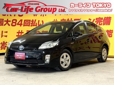 PRIUS　プリウス　S　【車検2年付】😍走行５万㎞台のプリウス入庫‼️低燃費と静粛性に優れているハイブリッドカー🌍カタログ燃費JC08モード30.4㎞/ℓ✨お財布優しいプリウスです😍エンジン楽々スタート！スマートキー&プッシュスタート付き🔰🌛TOKYO店専用HPにて更新中❗ carlifegroup.tokyo.jpで検索🕵️‍♂️🌛