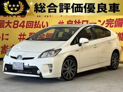 PRIUS　プリウス　G　後期型【総合評価優良車】🌈社外ダウンサス＆社外１７インチAW装着🌈純正SDナビ🗾地デジフルセグTV📺ＤＶＤ📀Bluetooth📱🎶🍃カタログ燃費ＪＣ０８モード３０．４㎞／ℓ⛽ビルドインETCなので見た目もすっきり&高速道路での乗り降り楽々🌈走行時安心のドライブレコーダー＆駐車時安心のバックカメラ付き🚗💨🌛TOKYO店専用HPにて更新中❗ carlifegroup.tokyo.jpで検索🕵️‍♂️🌛《1年保証》