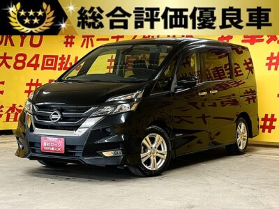 SERENA　セレナ　ハイウェイスター　【総合評価優良車】✨プラチナ保証1年付✨セーフティAパッケージ👌足をかざして楽々開閉🚨ハンズフリーパワースライドドアー搭載車🚗✨デュアルバックドアタイプで荷物の出し入れ楽々🤗純正ＳＤナビ🛣️地デジフルセグTV📺ＤＶＤ📀Bluetooth📱🎶純正フリップダウンモニター付きで後席のお子様も飽きずに楽しく乗れます😆✨安心安全💎バックカメラ＆サイドカメラ＆フロントカメラ＆全方位カメラ搭載📷🌛TOKYO店専用HPにて更新中❗ carlifegroup.tokyo.jpで検索🕵️‍♂️🌛
